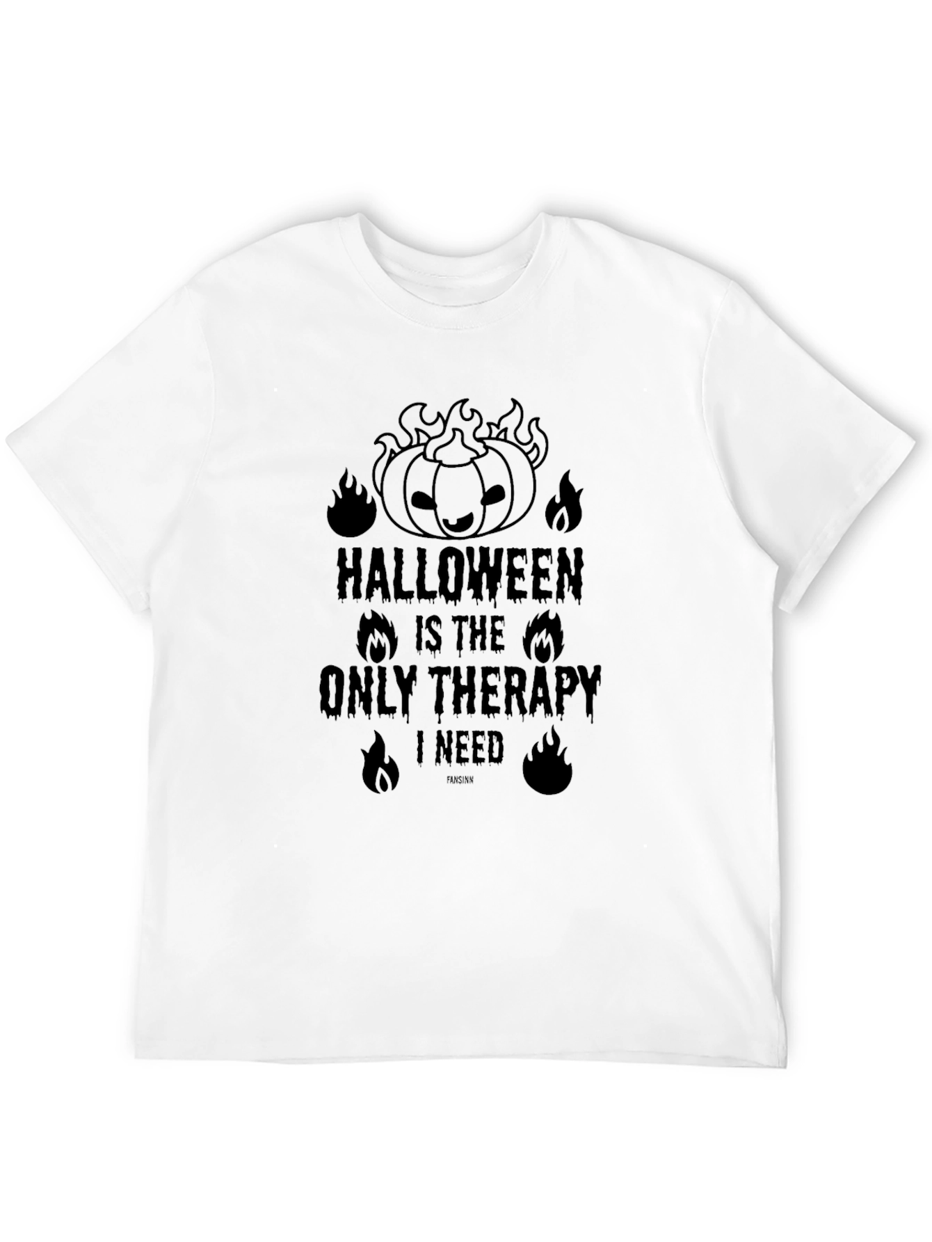 Halloween Therapy Graphic T-Shirt
