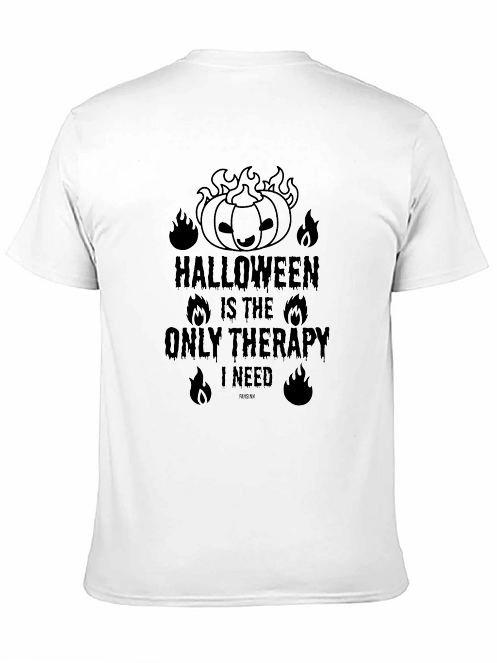 Halloween Therapy Graphic T-Shirt