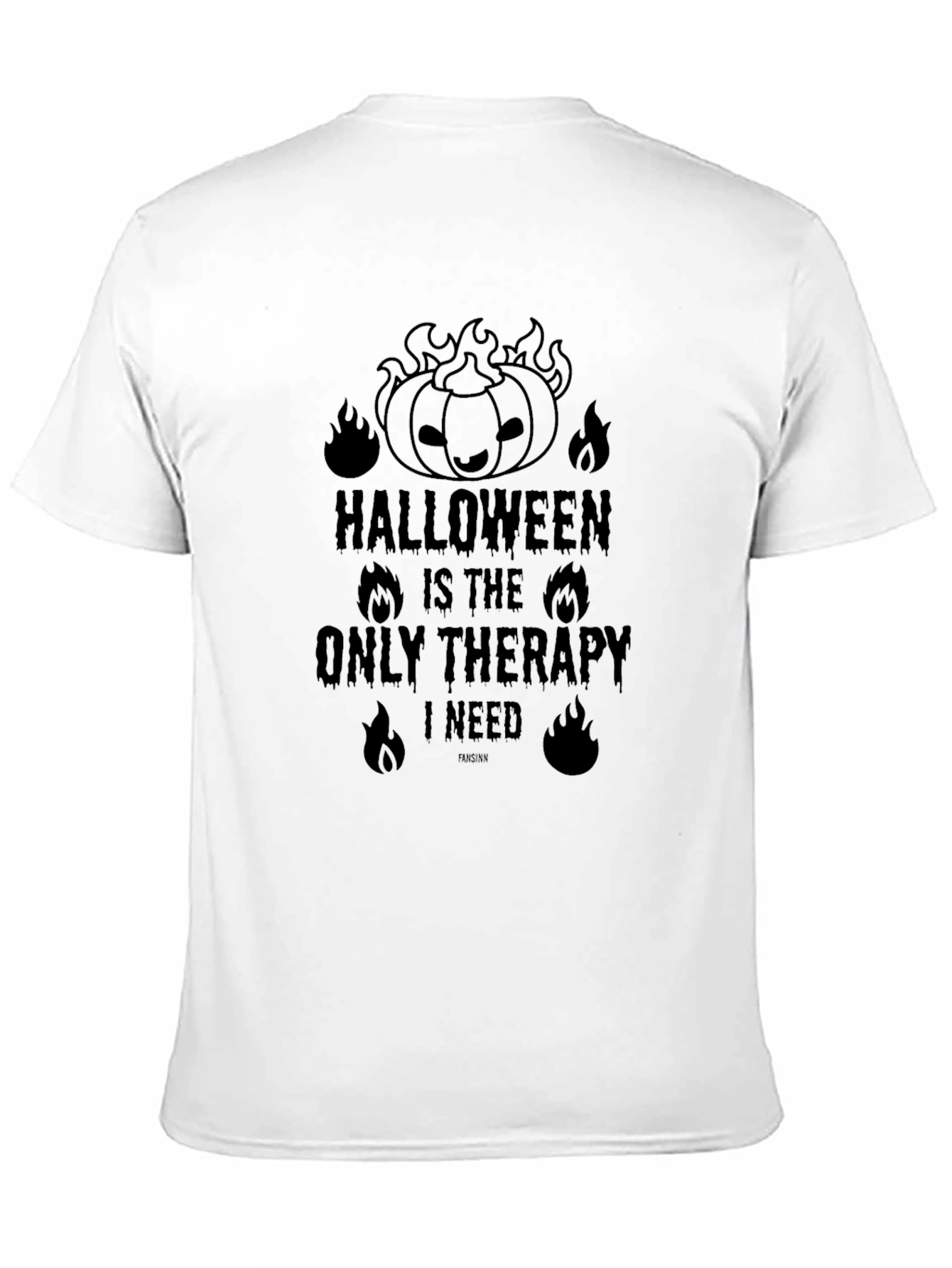 Halloween Therapy Graphic T-Shirt