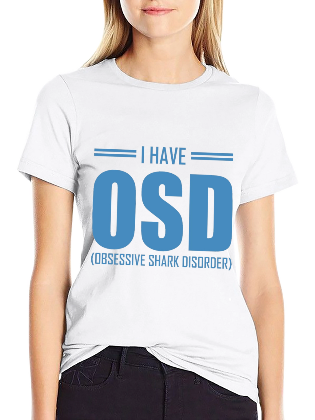 Obsessive Shark Disorder T-Shirt - OSD Funny Tee
