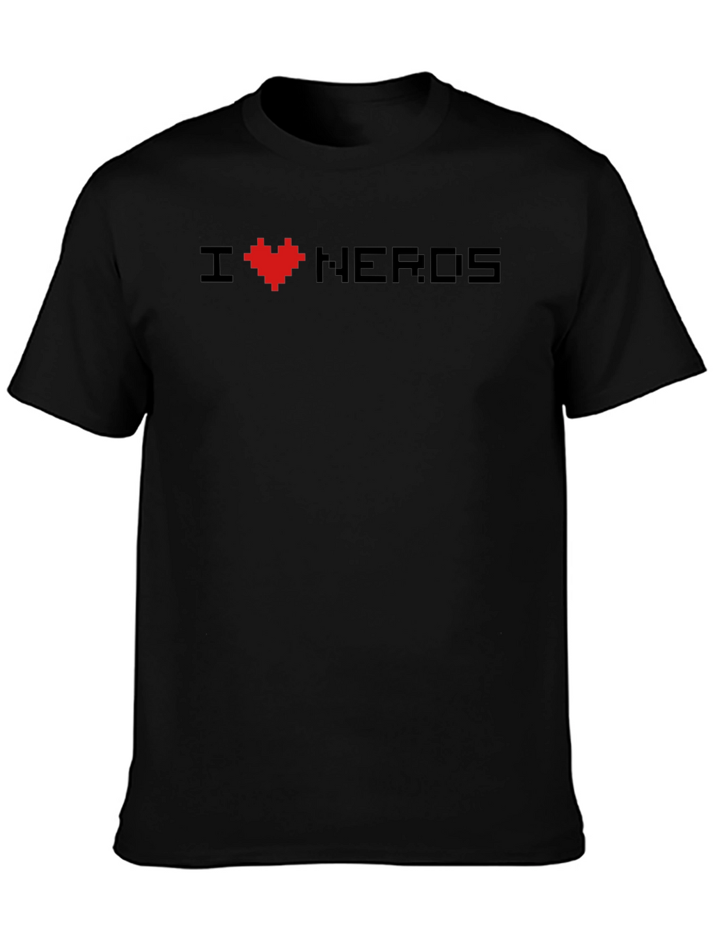 I Heart Nerds T-Shirt - Pixel Heart Design