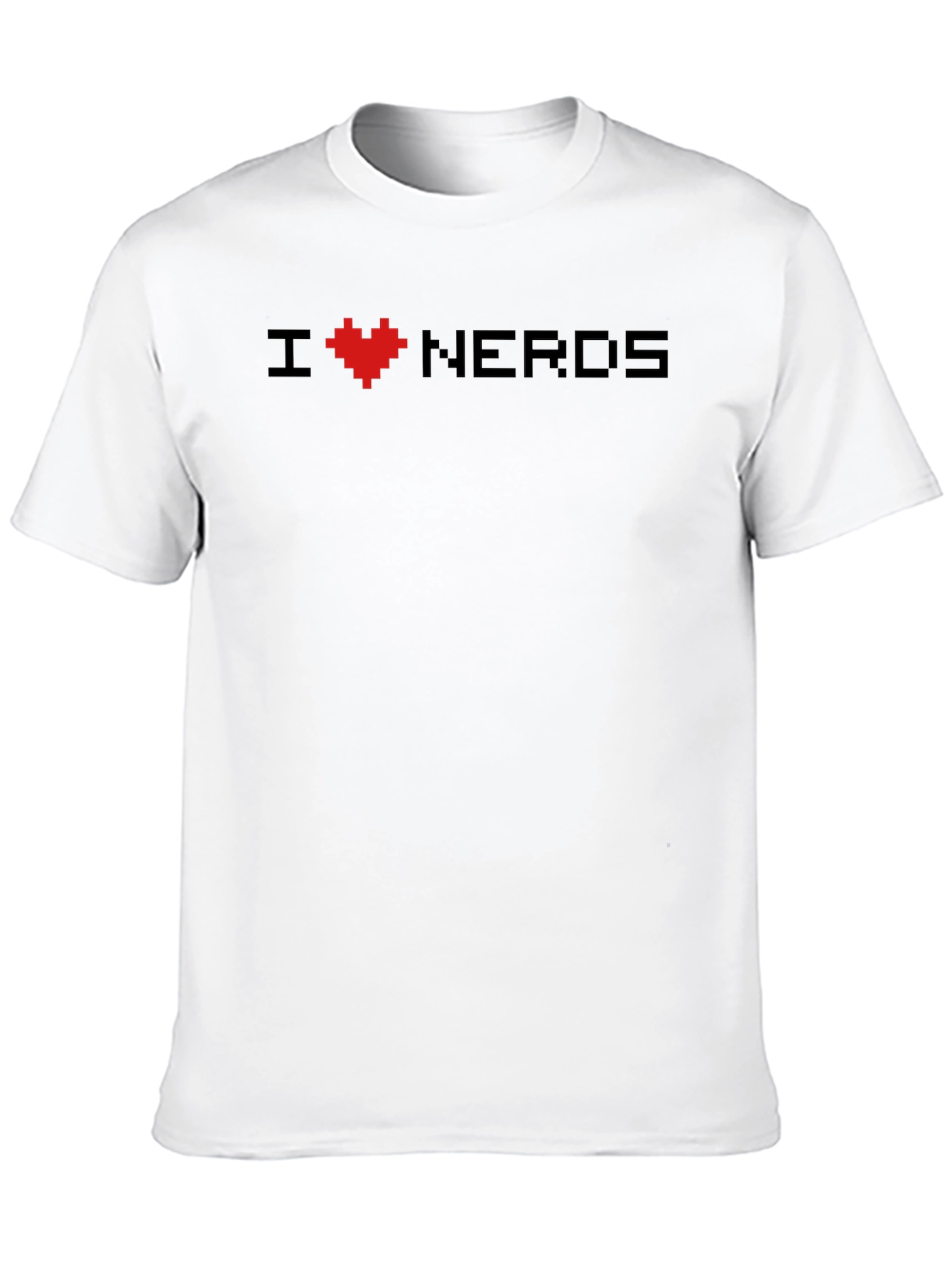 I Heart Nerds T-Shirt - Pixel Heart Design