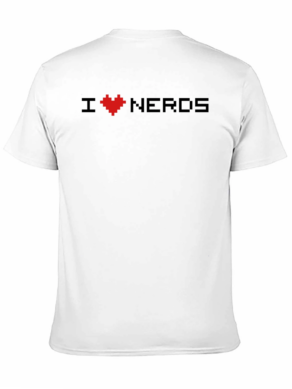 I Heart Nerds T-Shirt - Pixel Heart Design