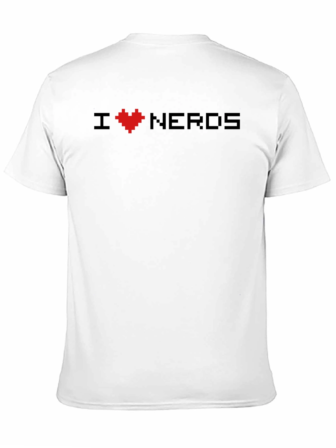 I Heart Nerds T-Shirt - Pixel Heart Design