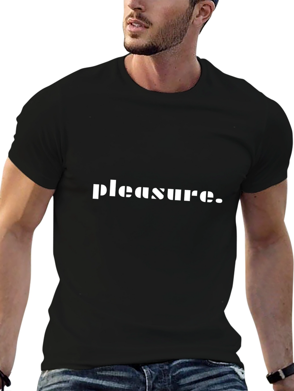 Pleasure Graphic Tee - Classic Black