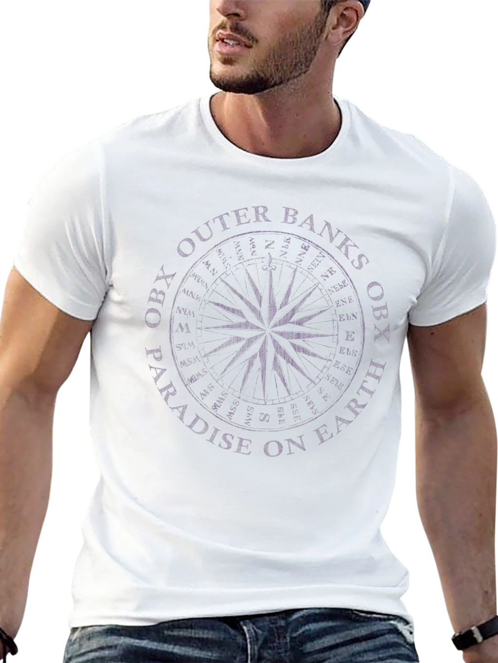 Compass Graphic Black T-Shirt