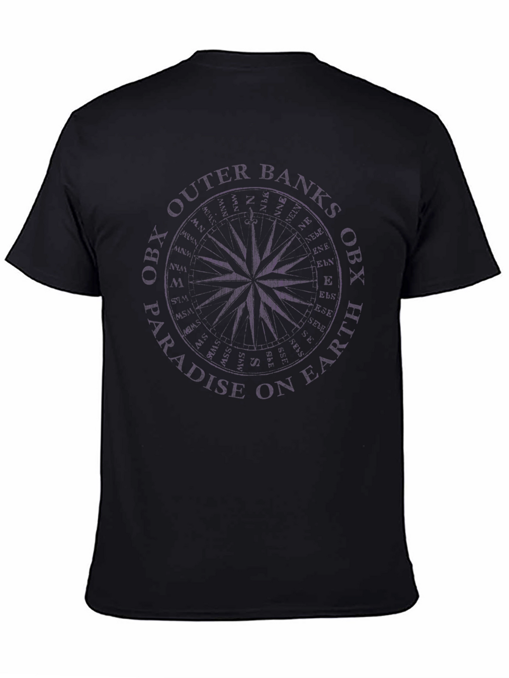 Compass Graphic Black T-Shirt