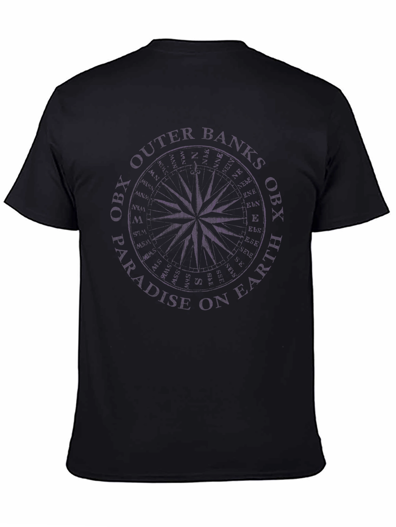 Compass Graphic Black T-Shirt