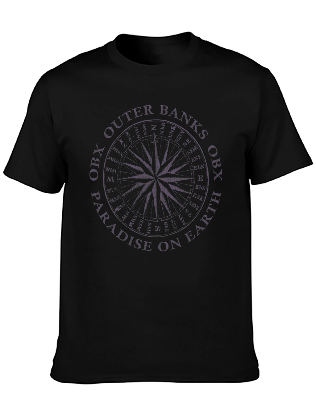 Compass Graphic Black T-Shirt