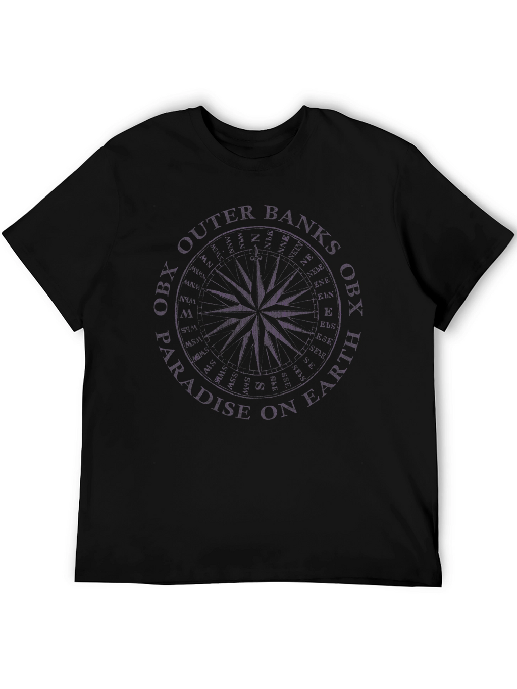 Compass Graphic Black T-Shirt