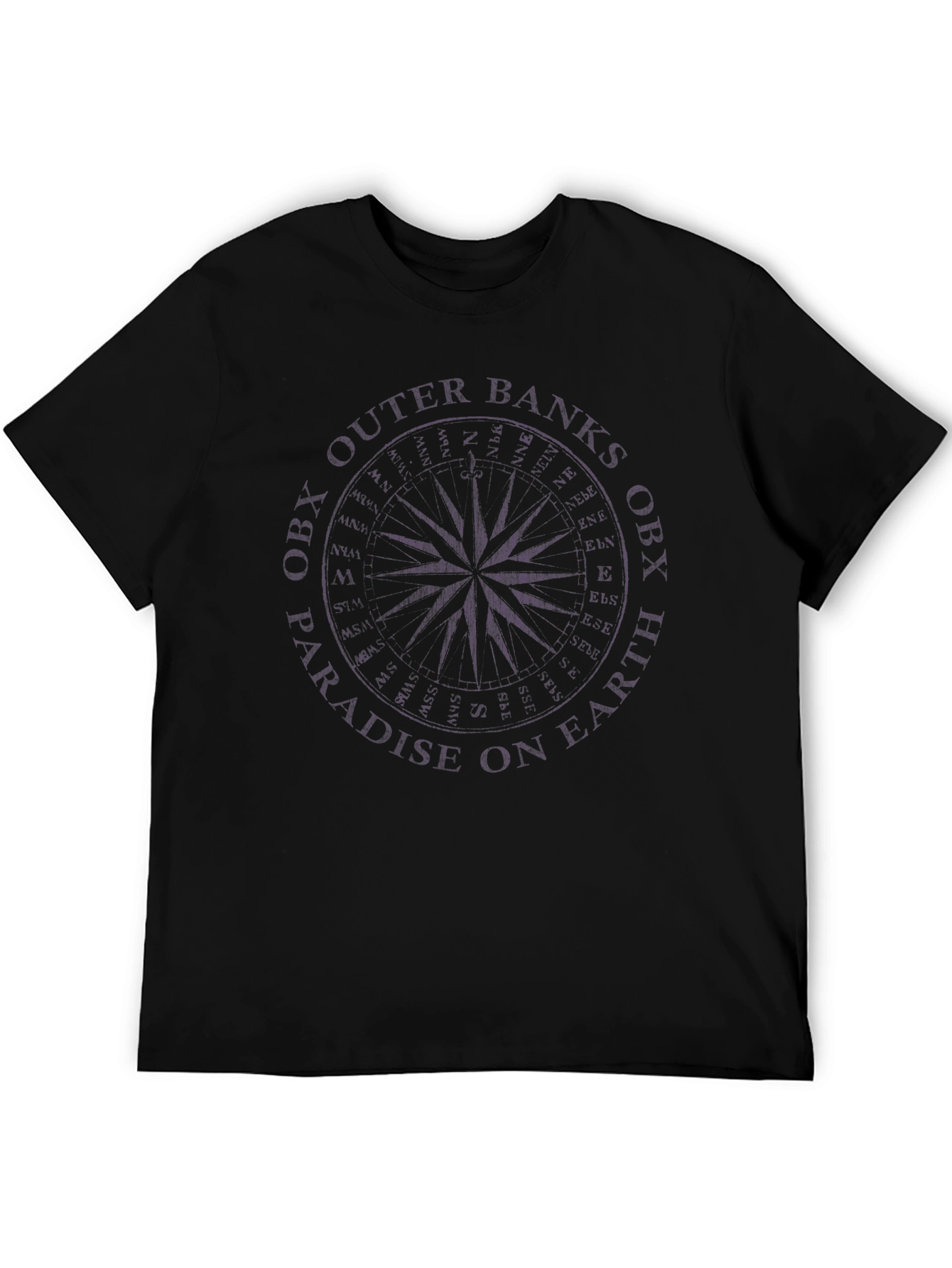 Compass Graphic Black T-Shirt