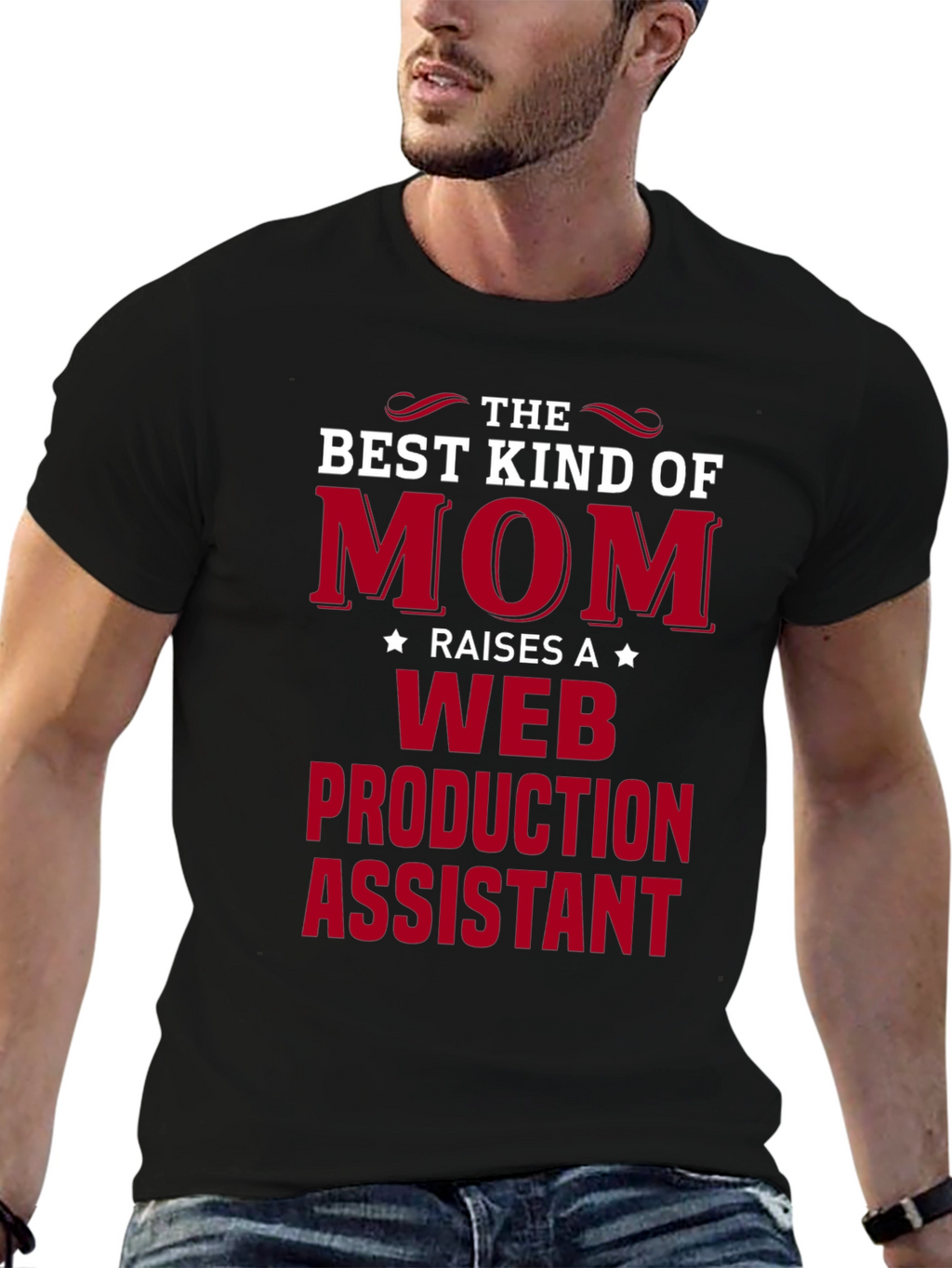 Best Kind of Mom Web Production Assistant T-Shirt