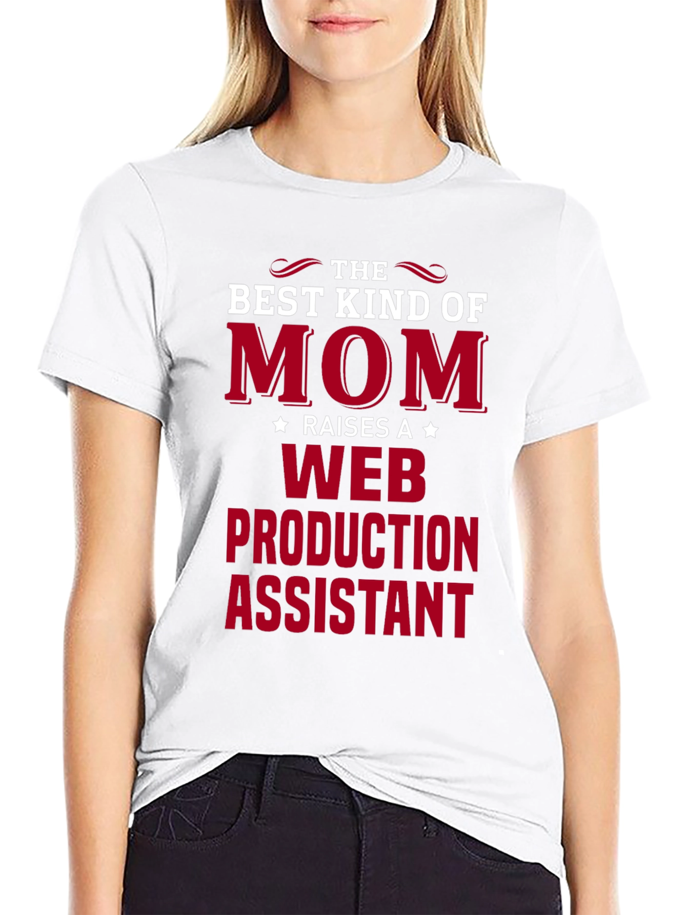 Best Kind of Mom Web Production Assistant T-Shirt