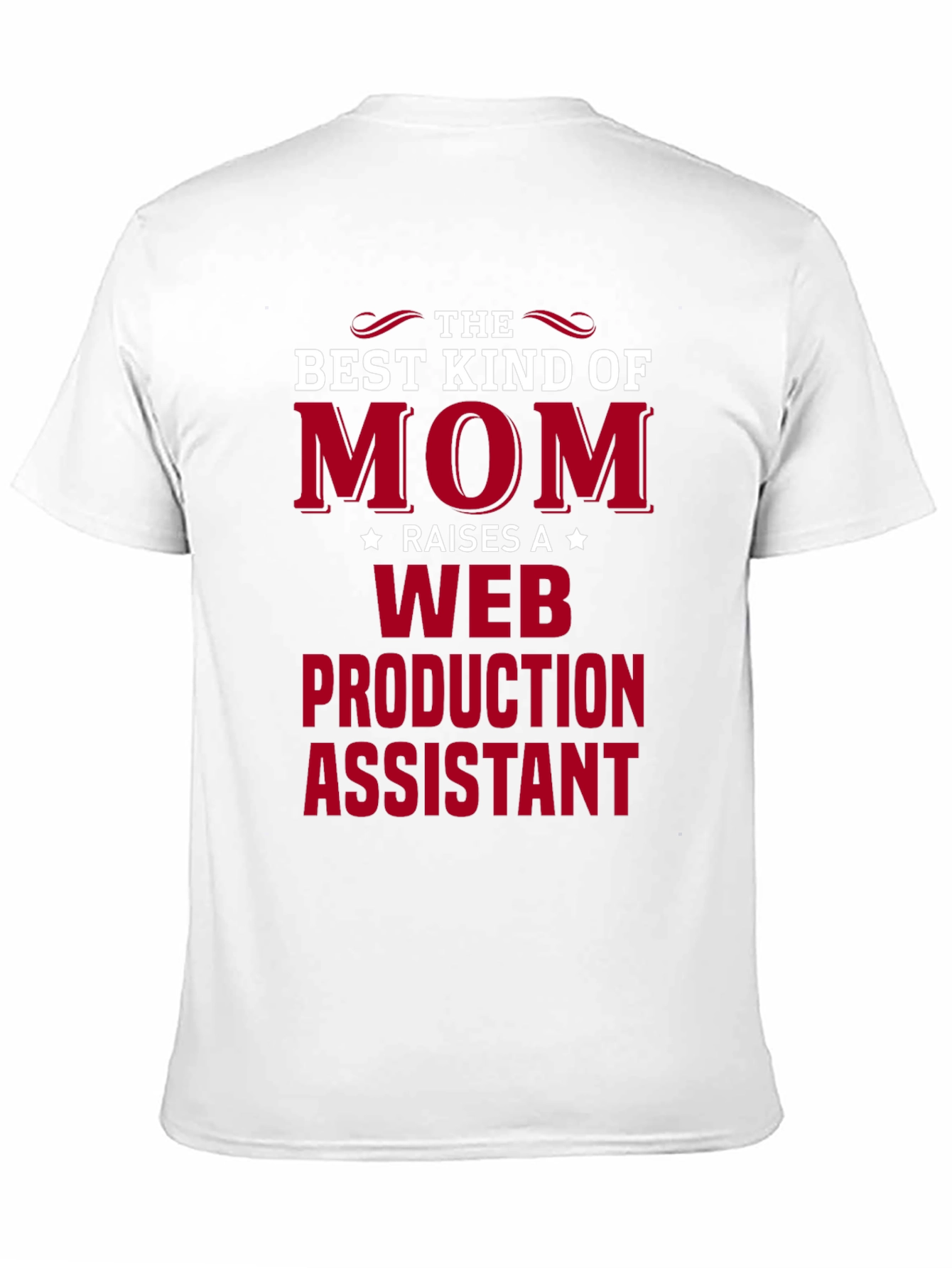 Best Kind of Mom Web Production Assistant T-Shirt