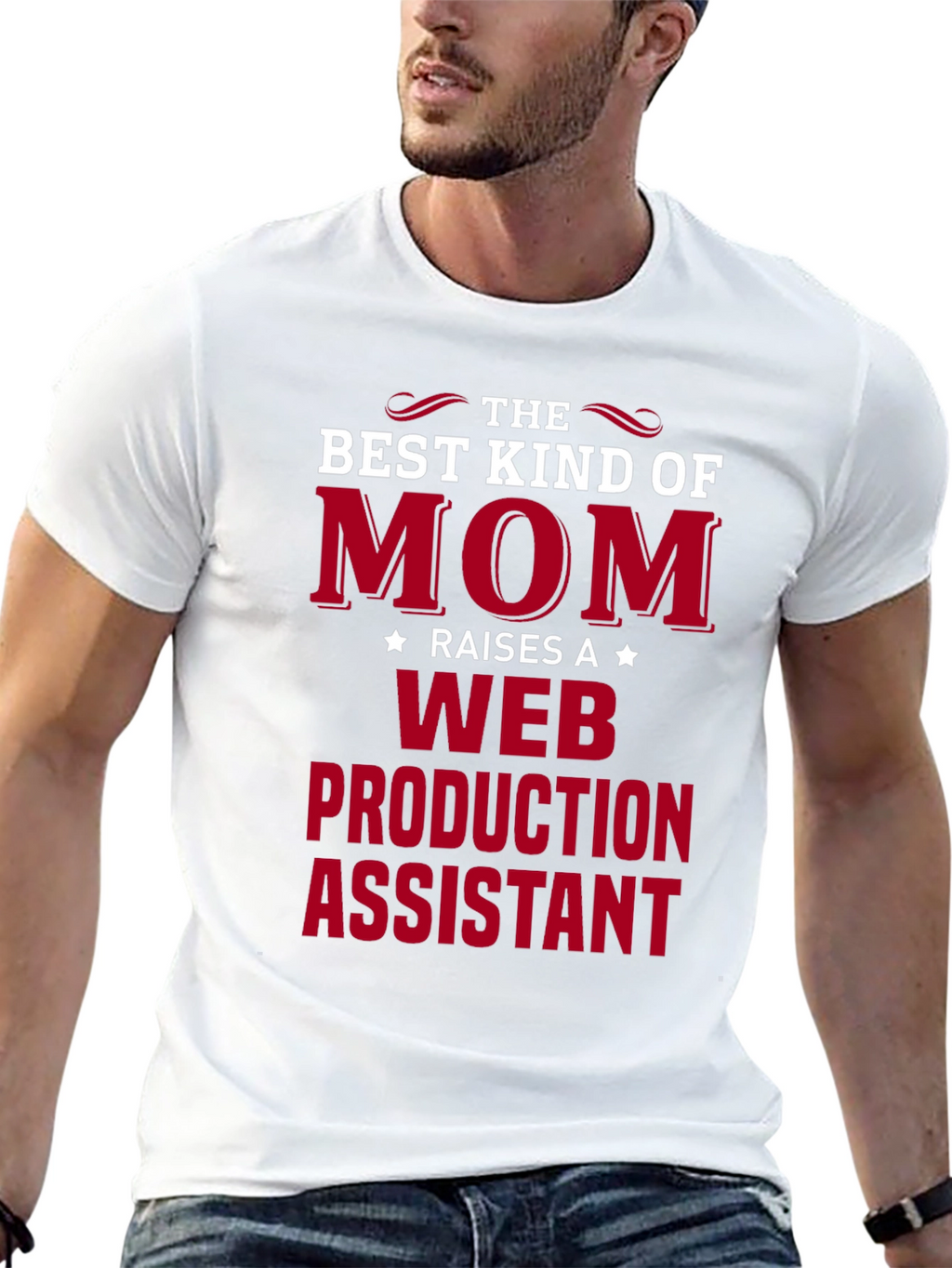 Best Kind of Mom Web Production Assistant T-Shirt