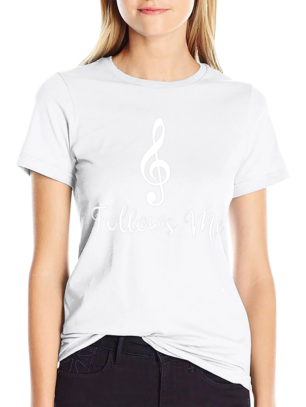 Music Follows Me - Black T-Shirt