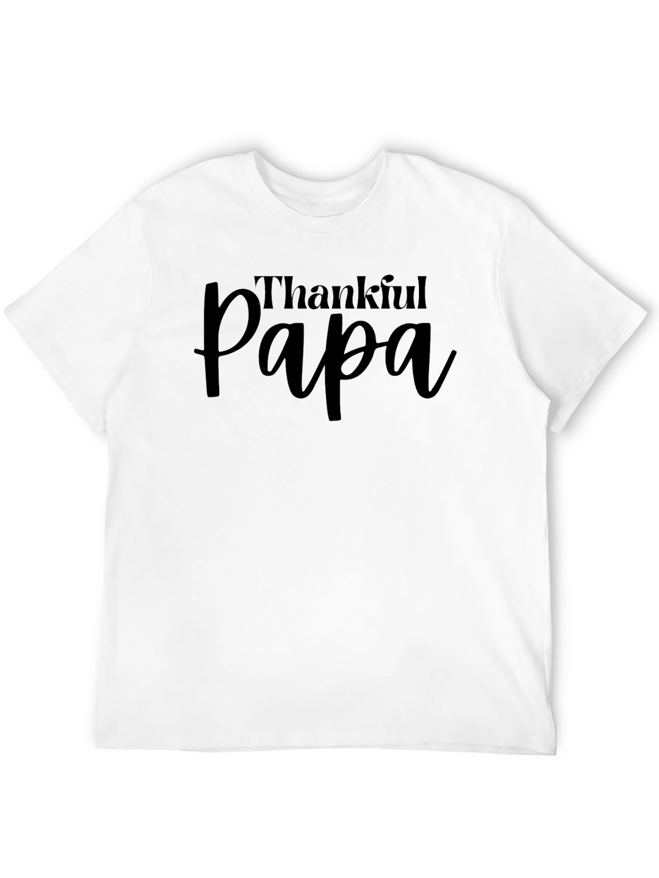 Thankful Papa T-Shirt - Stylish Dad Apparel