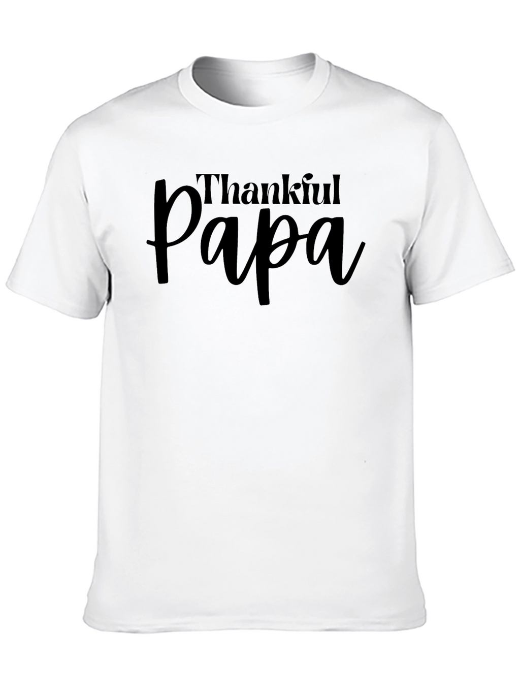 Thankful Papa T-Shirt - Stylish Dad Apparel