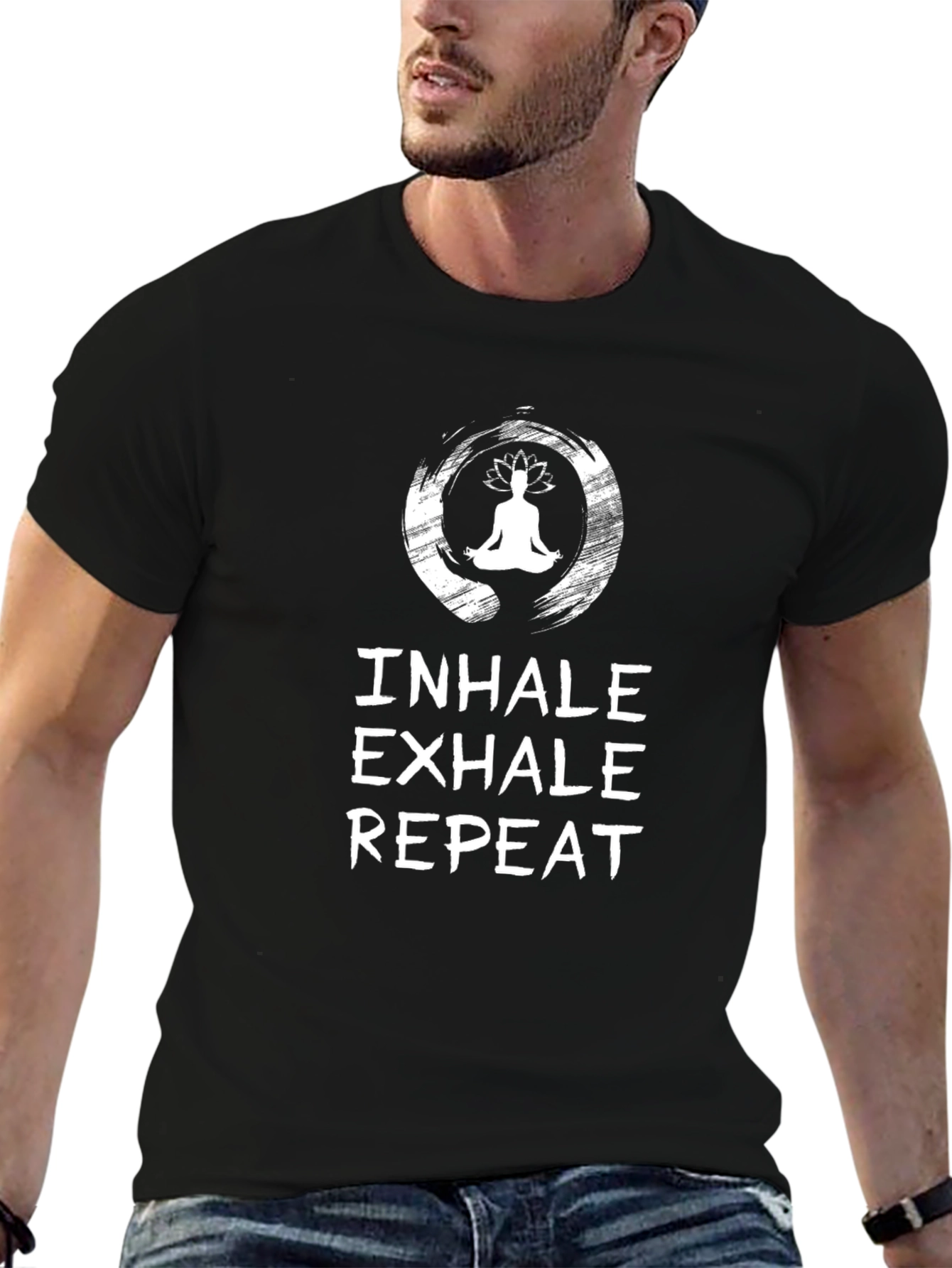 Inhale Exhale Repeat Yoga T-Shirt