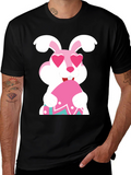 Easter Bunny Heart Eyes T-Shirt