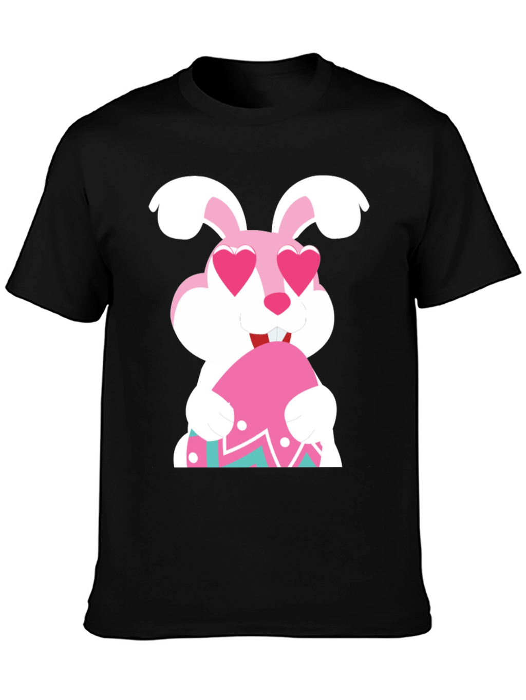 Easter Bunny Heart Eyes T-Shirt