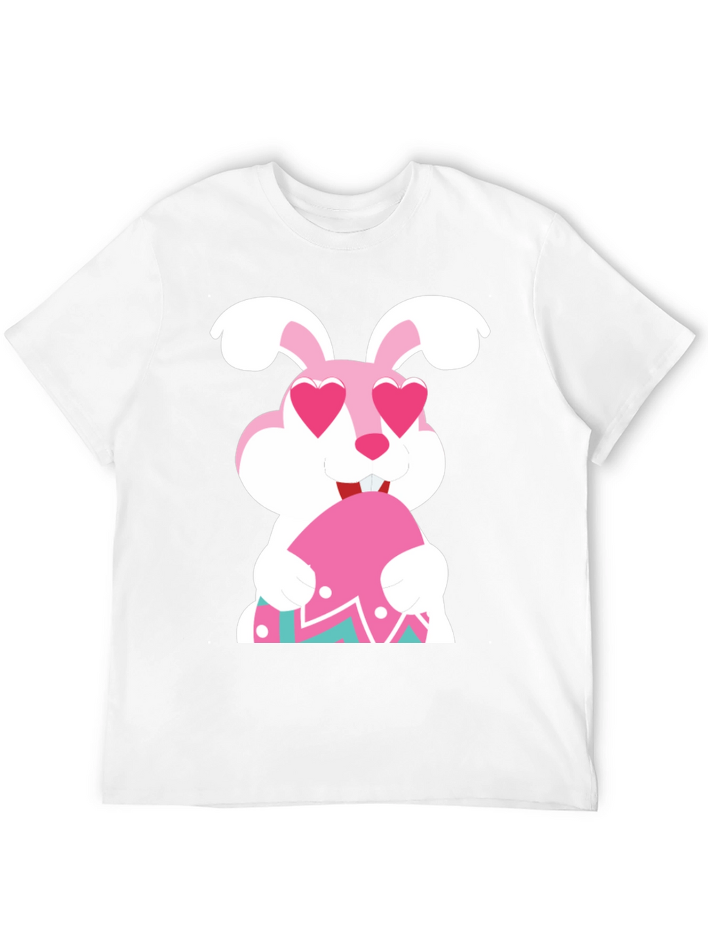 Easter Bunny Heart Eyes T-Shirt