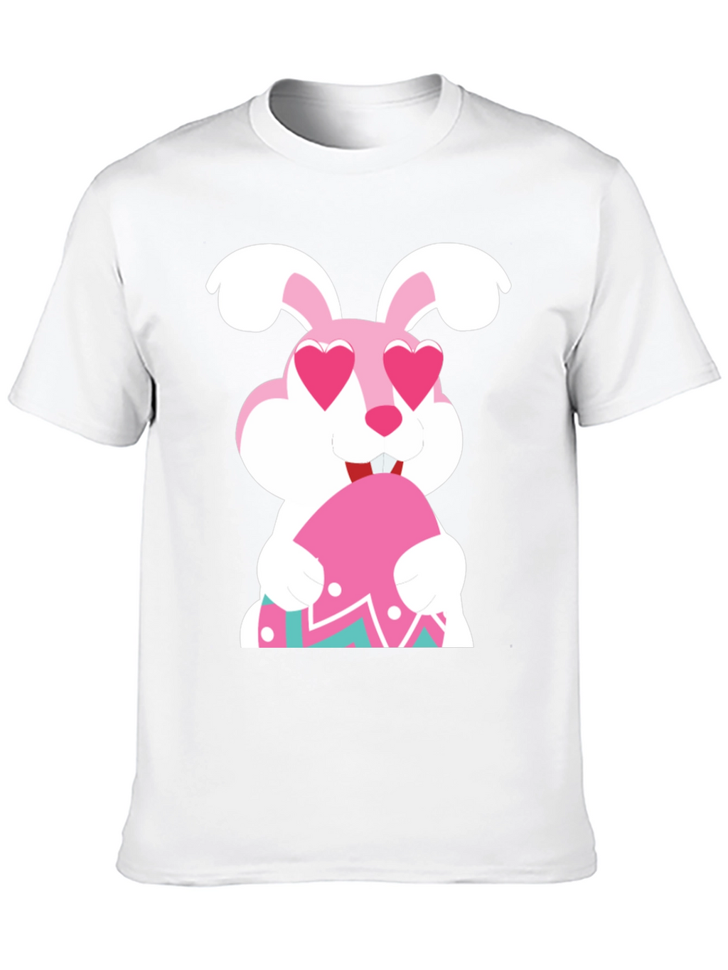 Easter Bunny Heart Eyes T-Shirt