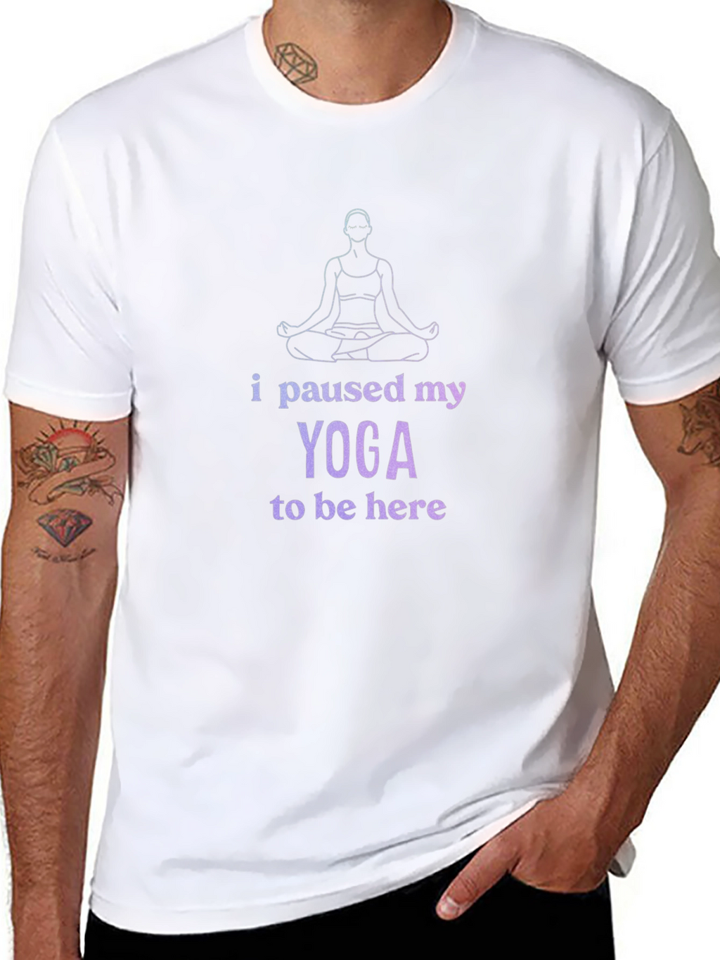 Yoga Break T-Shirt - Funny Slogan Tee