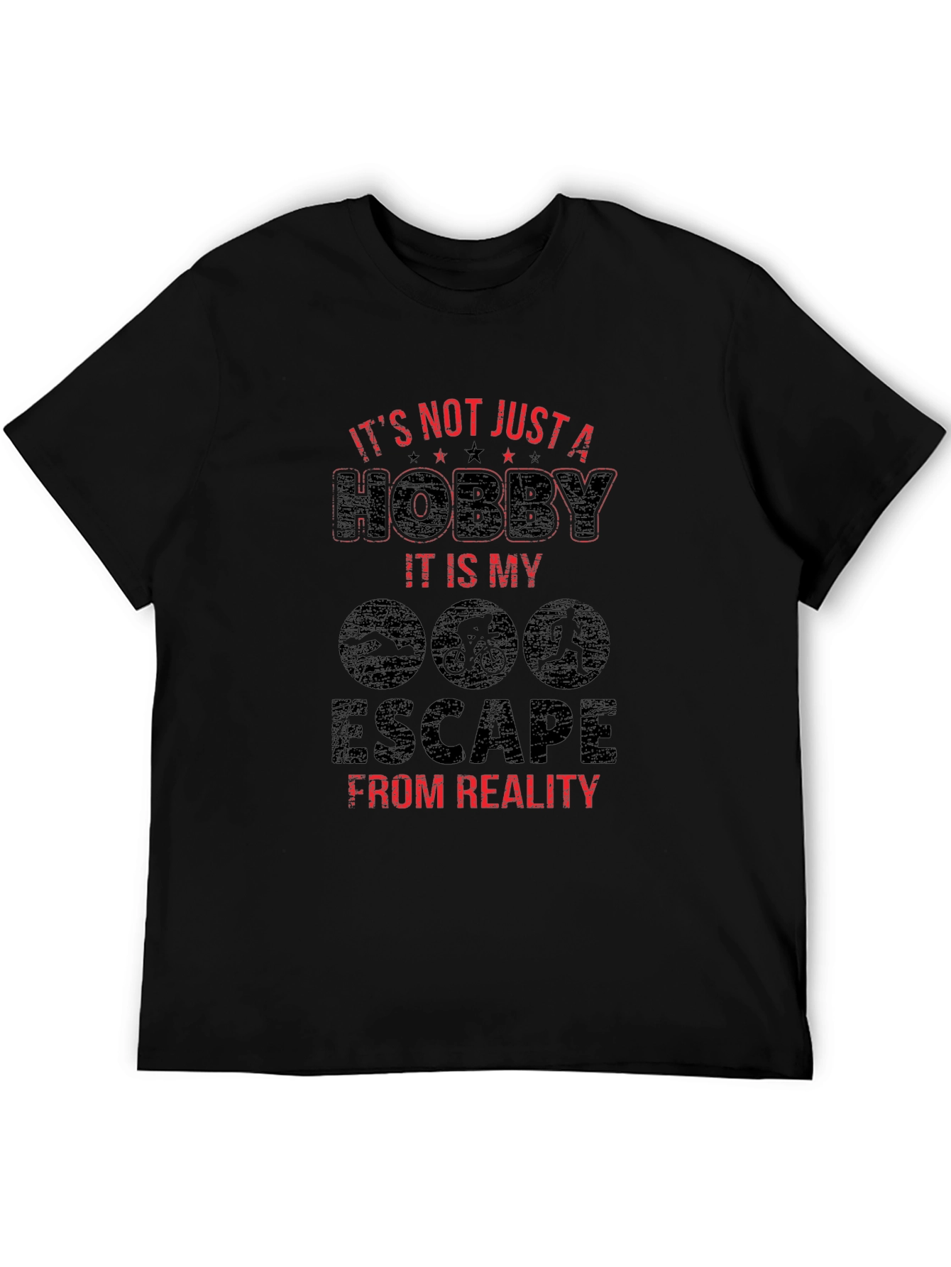 Triathlon Escape T-Shirt: Hobby Sport and Lifestyle