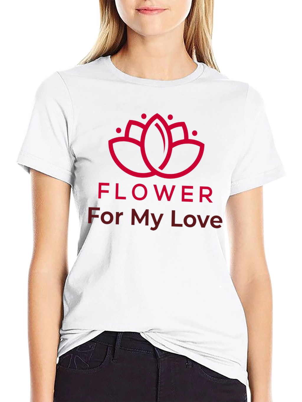 Romantic Flower For My Love T-Shirt