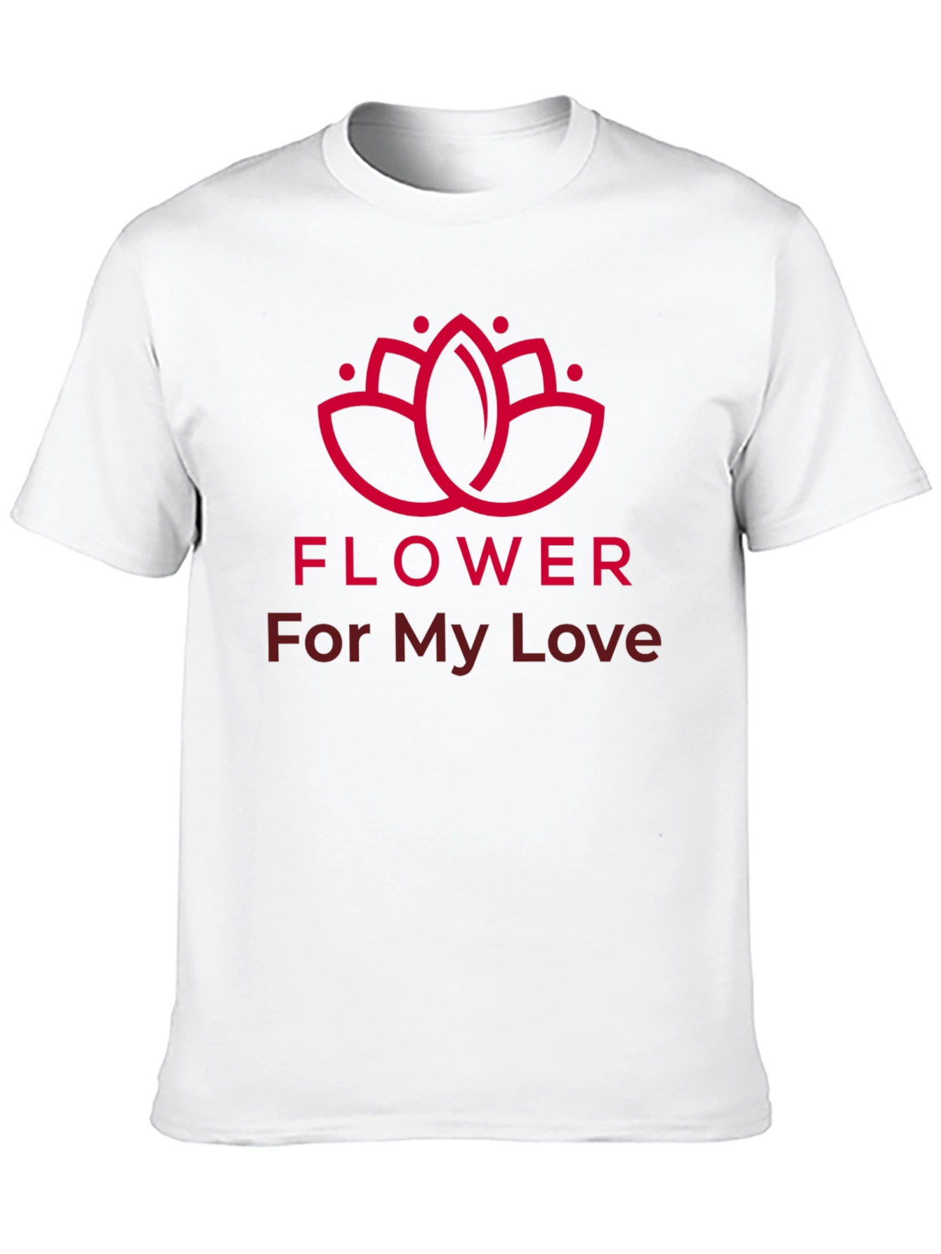 Romantic Flower For My Love T-Shirt