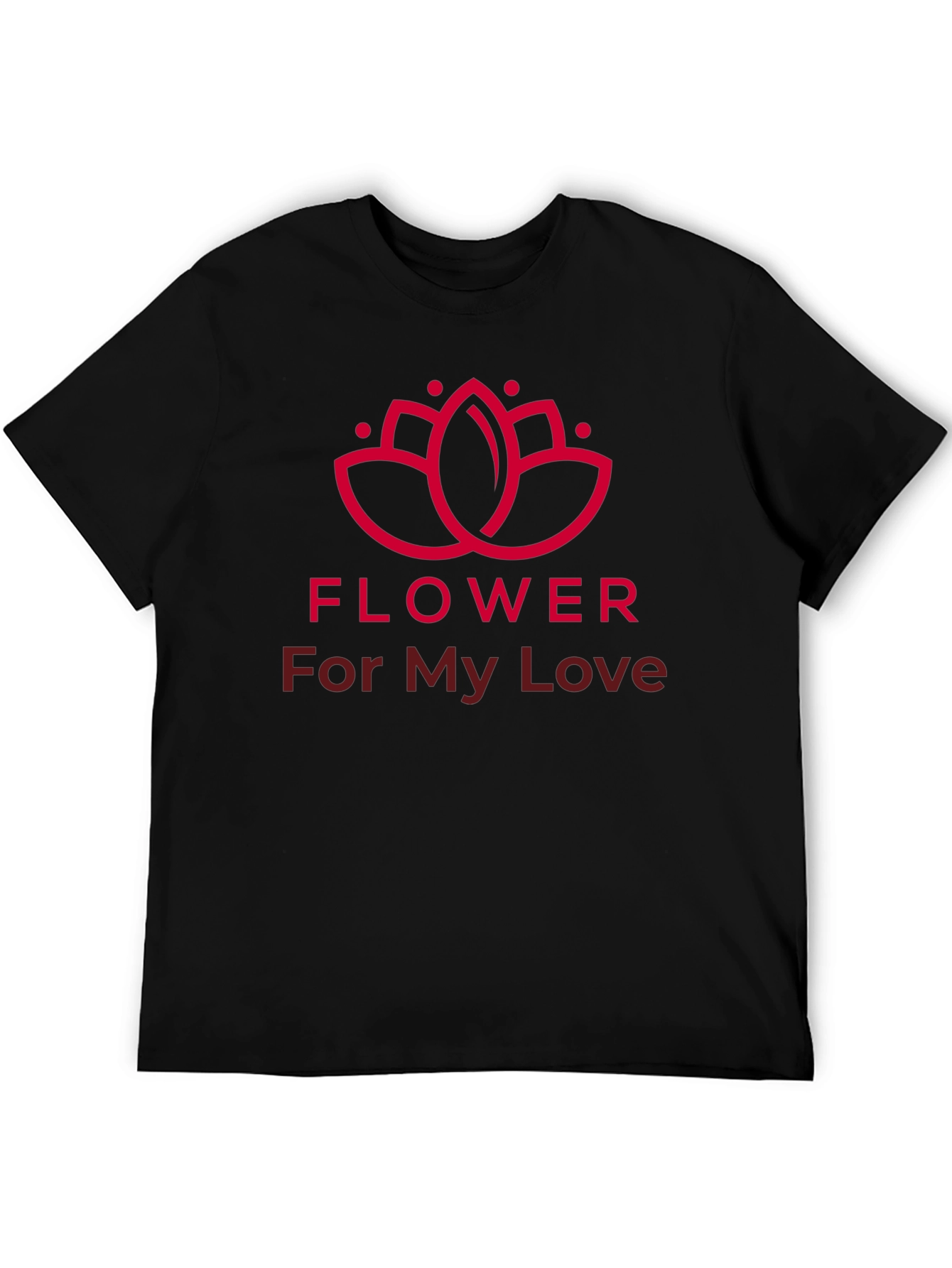 Romantic Flower For My Love T-Shirt