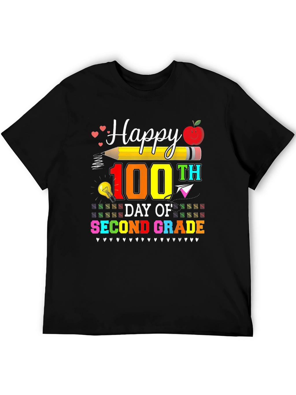 Happy 100th Day of Second Grade T-Shirt