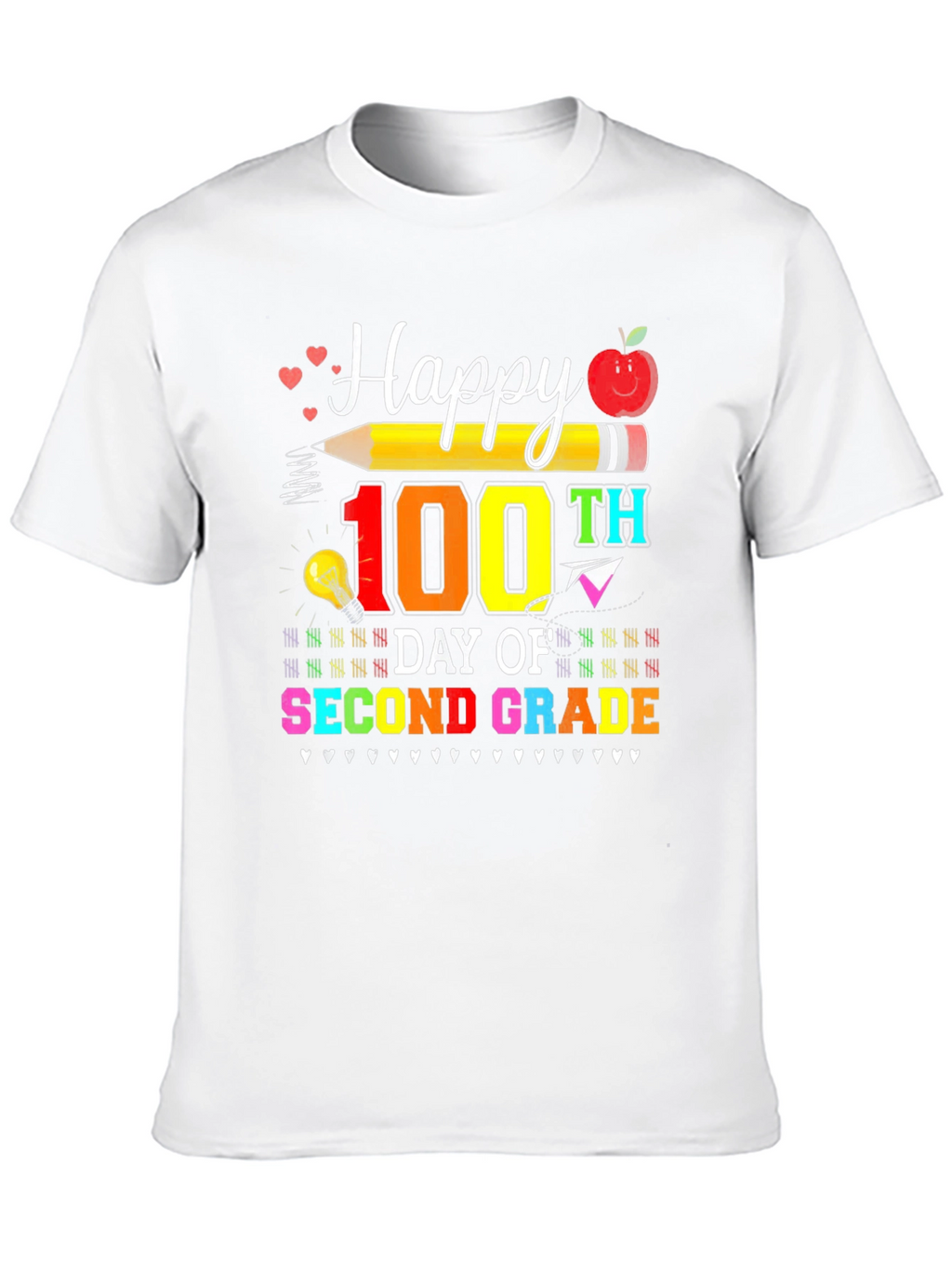 Happy 100th Day of Second Grade T-Shirt