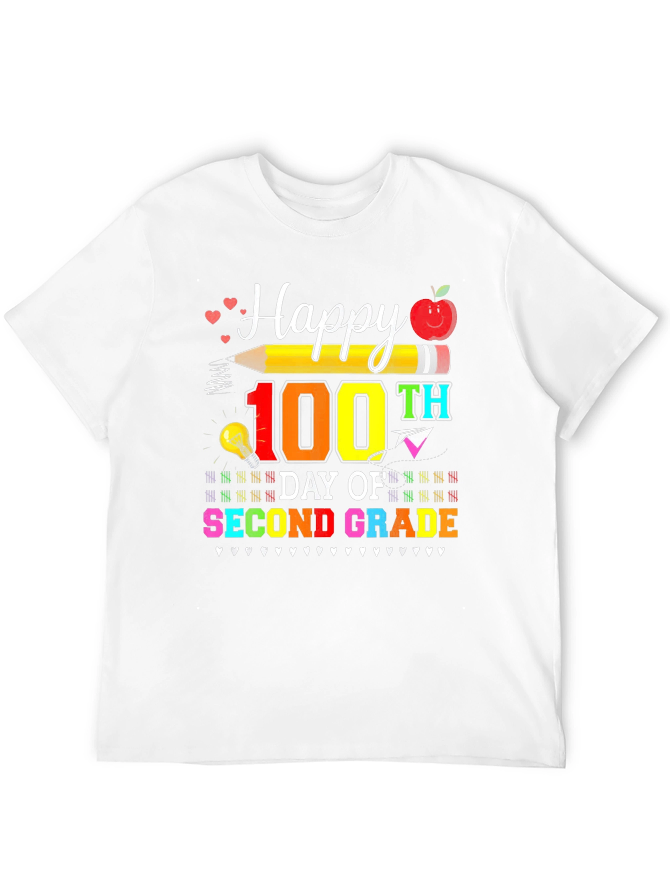 Happy 100th Day of Second Grade T-Shirt