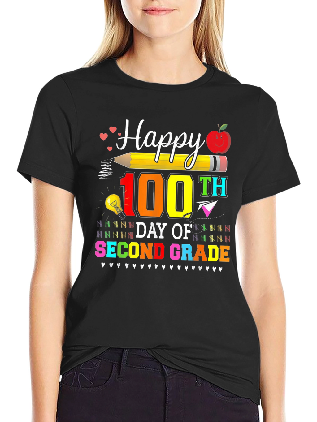 Happy 100th Day of Second Grade T-Shirt