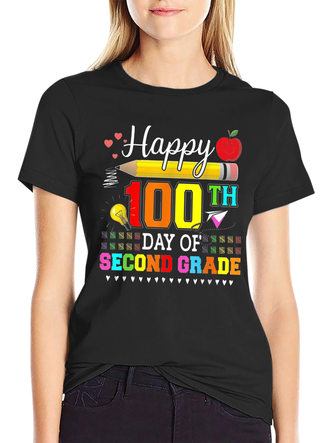 Happy 100th Day of Second Grade T-Shirt