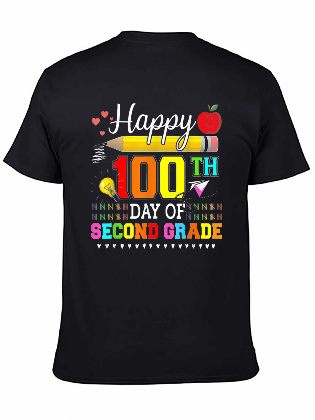 Happy 100th Day of Second Grade T-Shirt