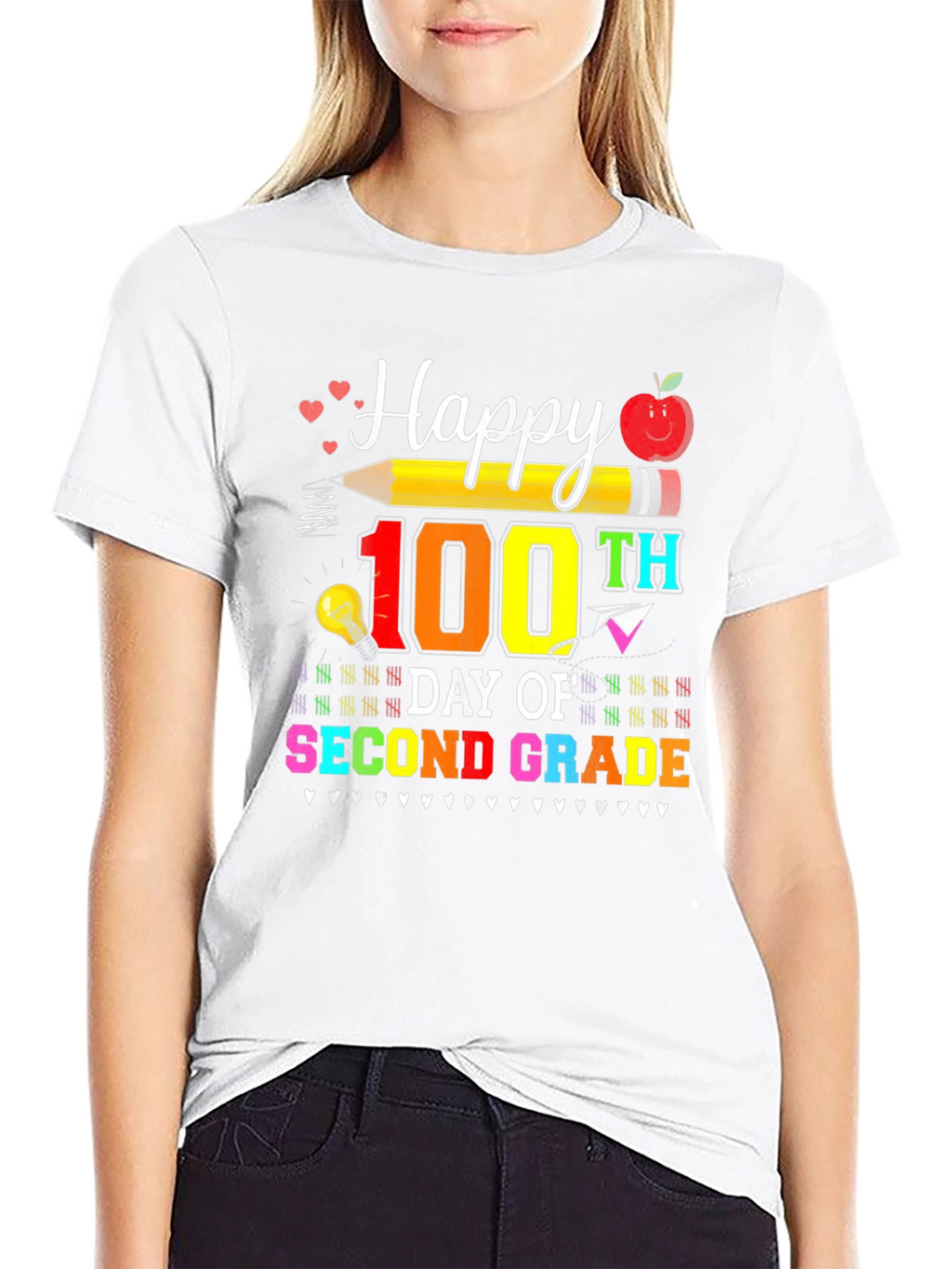Happy 100th Day of Second Grade T-Shirt