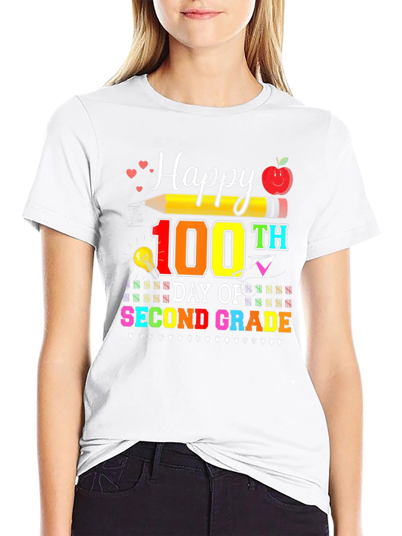 Happy 100th Day of Second Grade T-Shirt
