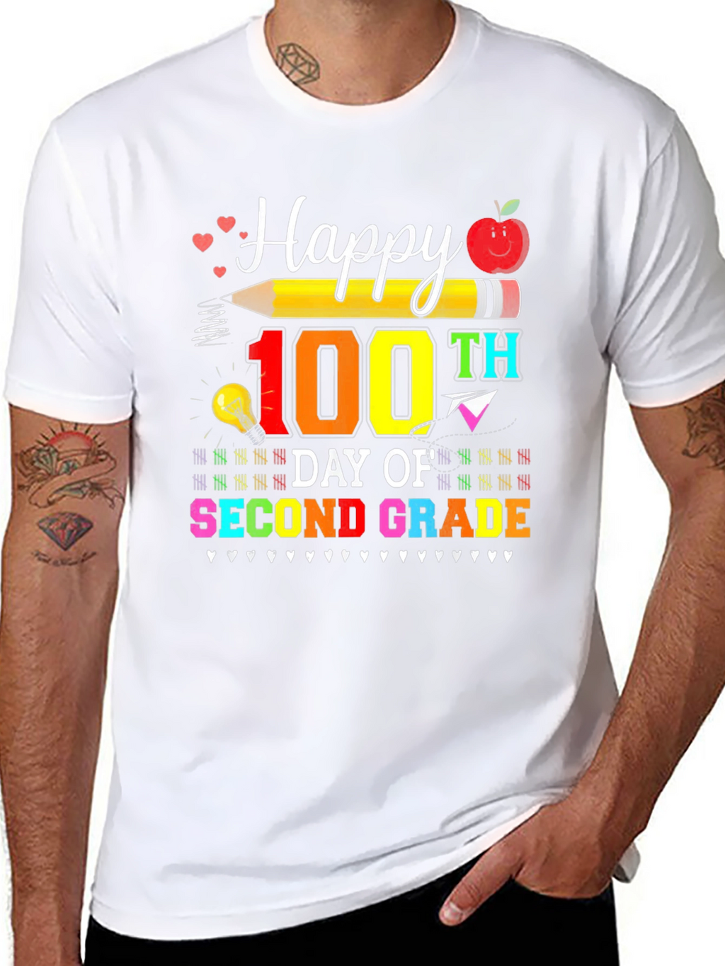 Happy 100th Day of Second Grade T-Shirt