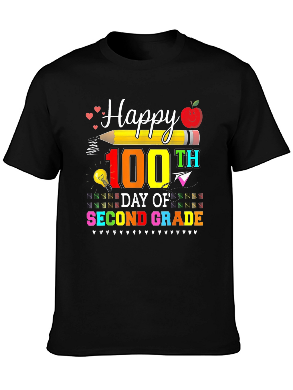 Happy 100th Day of Second Grade T-Shirt