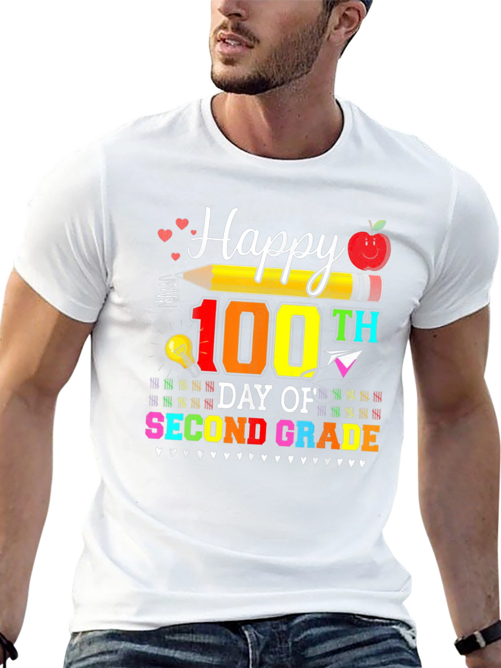 Happy 100th Day of Second Grade T-Shirt
