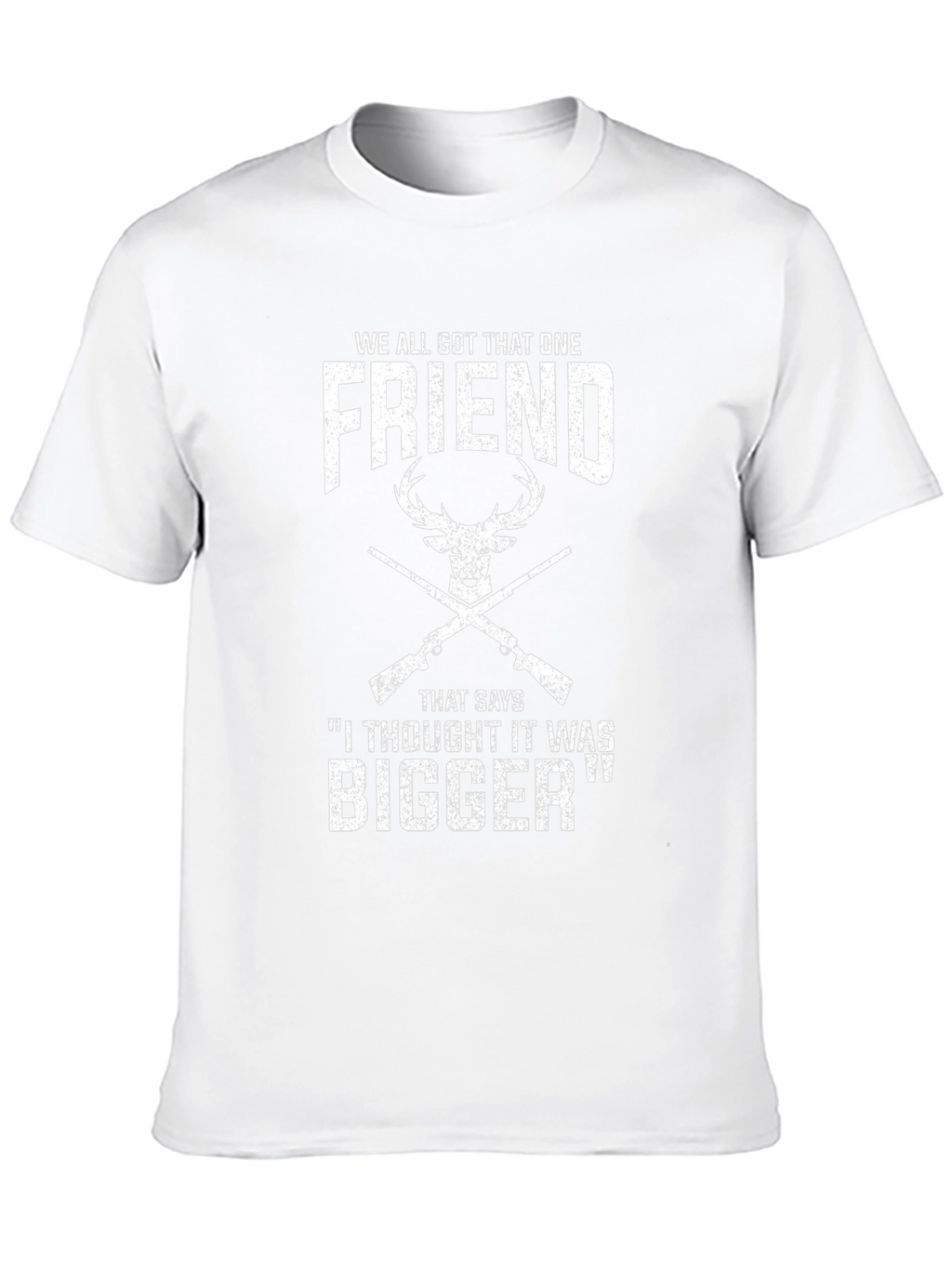Funny Hunting T-Shirt - It Was Bigger