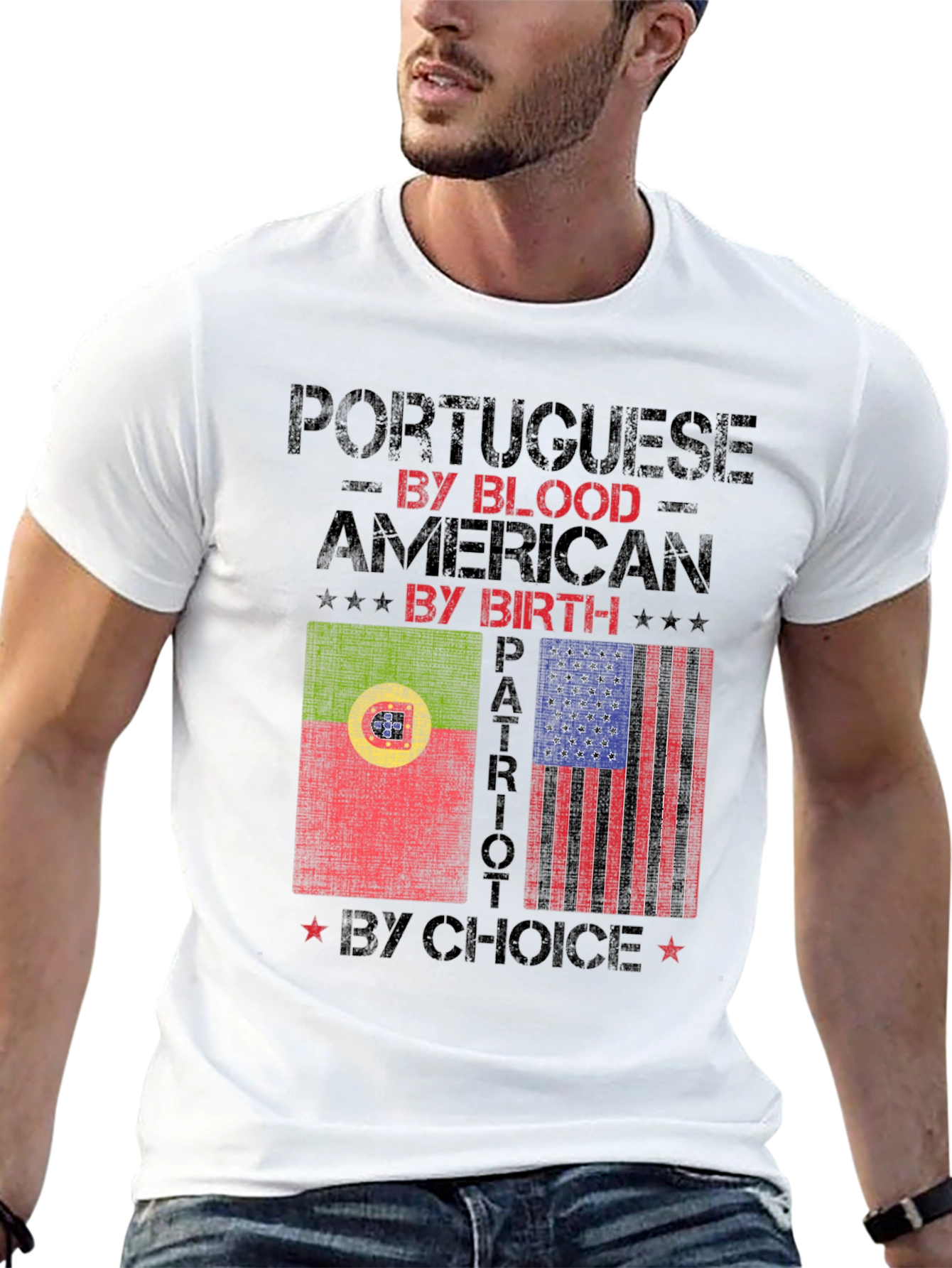 Portuguese American Patriot T-Shirt