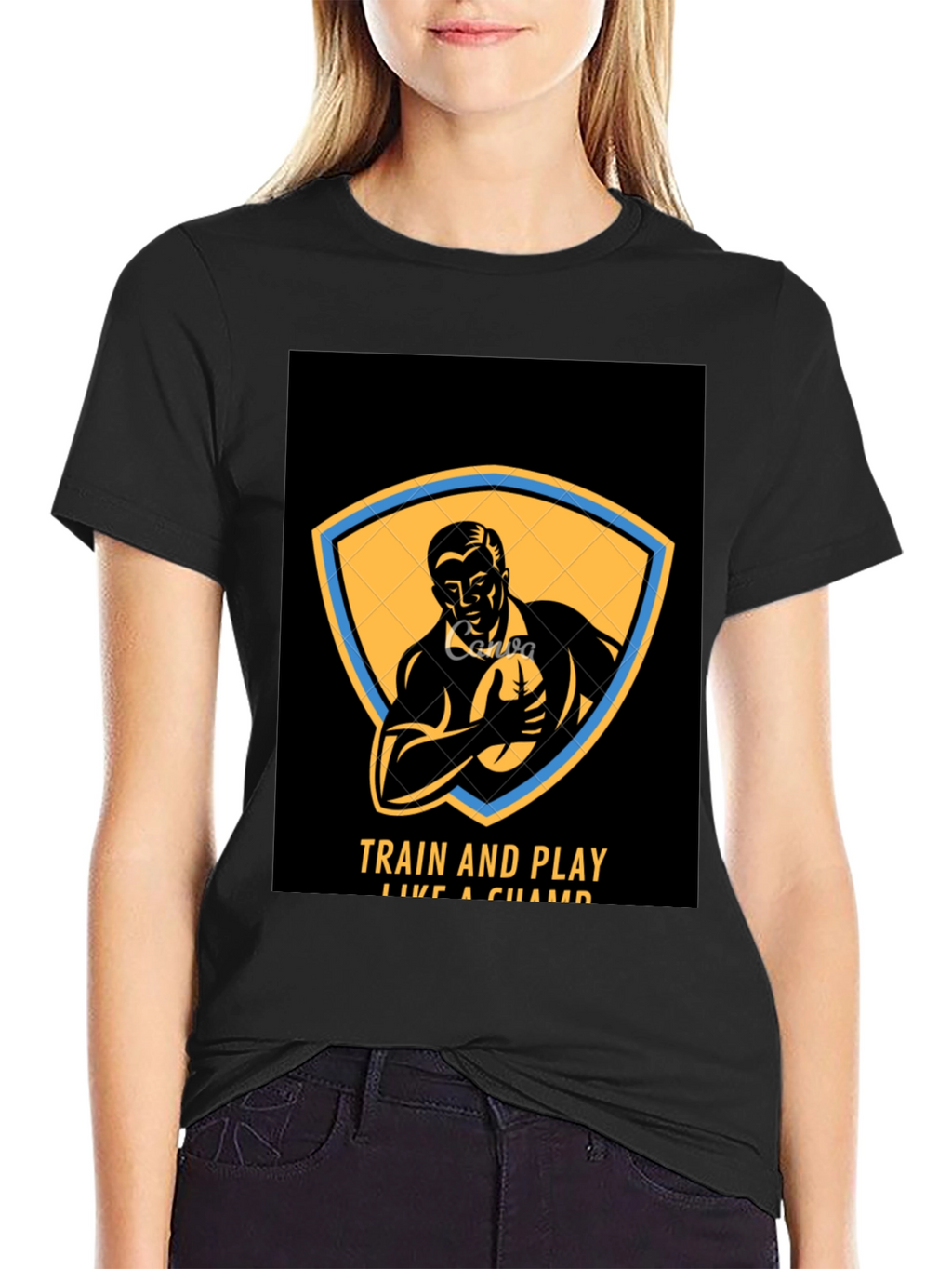 Train and Play Like a Champ T-Shirt