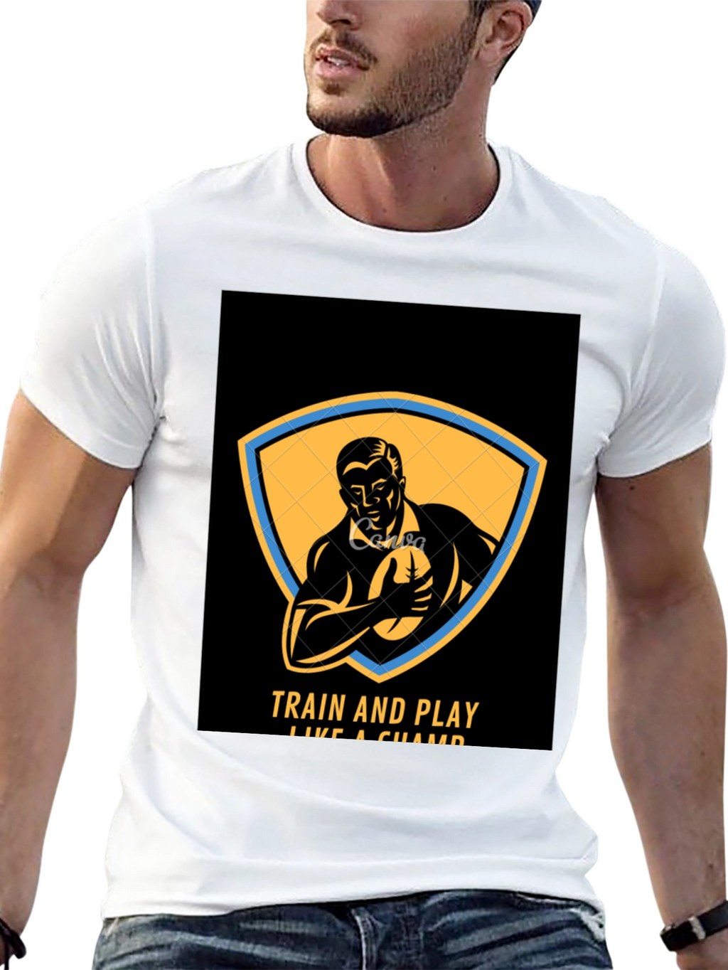 Train and Play Like a Champ T-Shirt