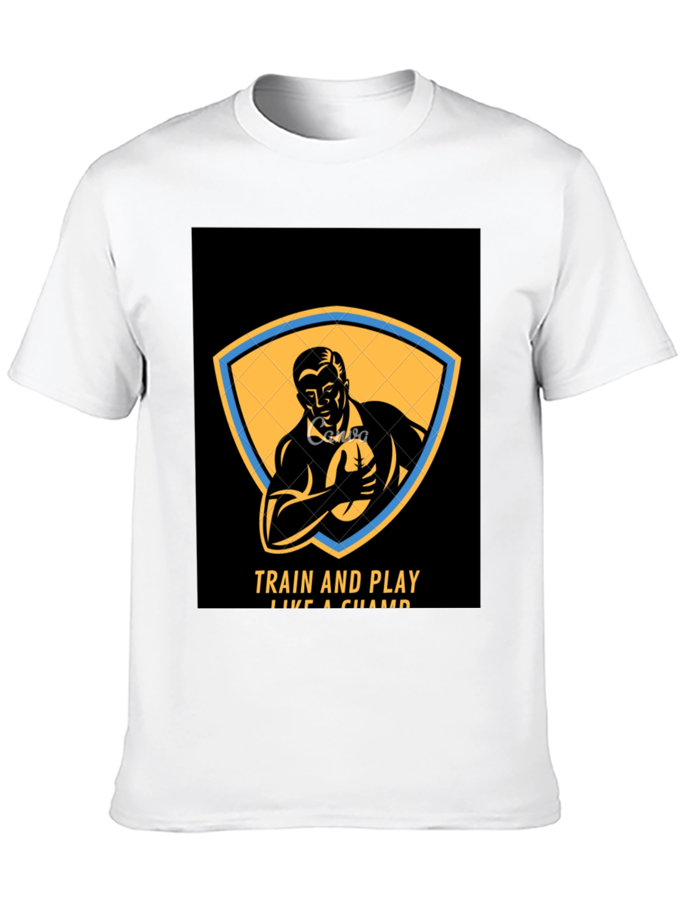 Train and Play Like a Champ T-Shirt