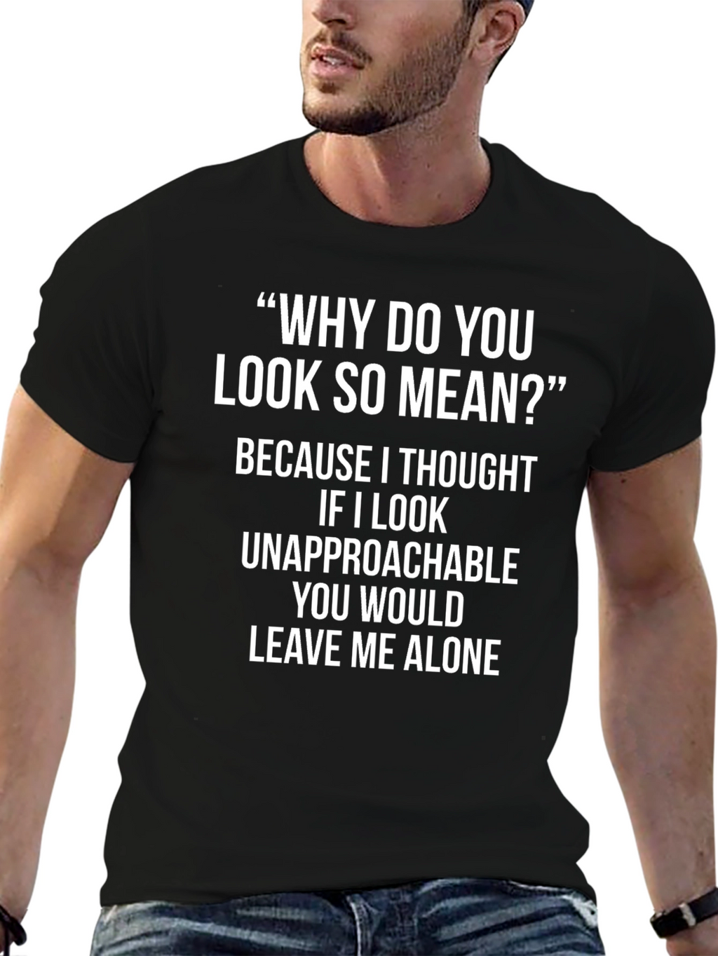 Funny Leave Me Alone Graphic T-Shirt