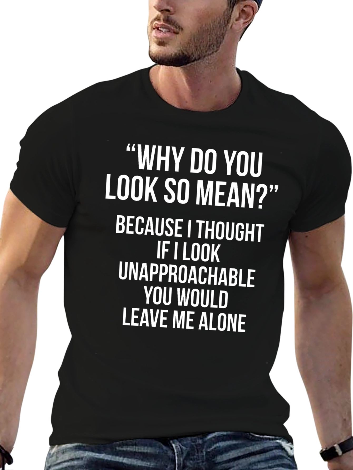 Funny Leave Me Alone Graphic T-Shirt